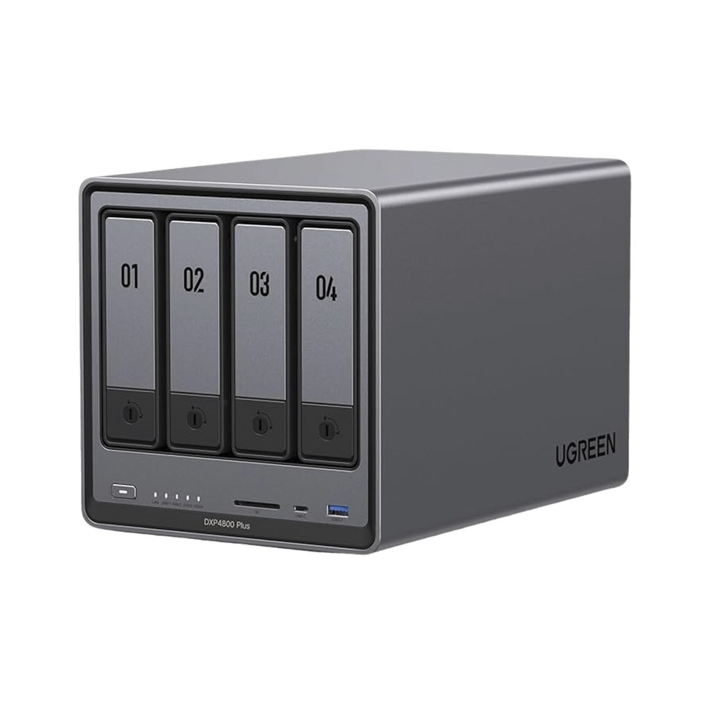 Mini servidor NAS UGREEN DXP4800 Plus 4 bahías (−$4,569)