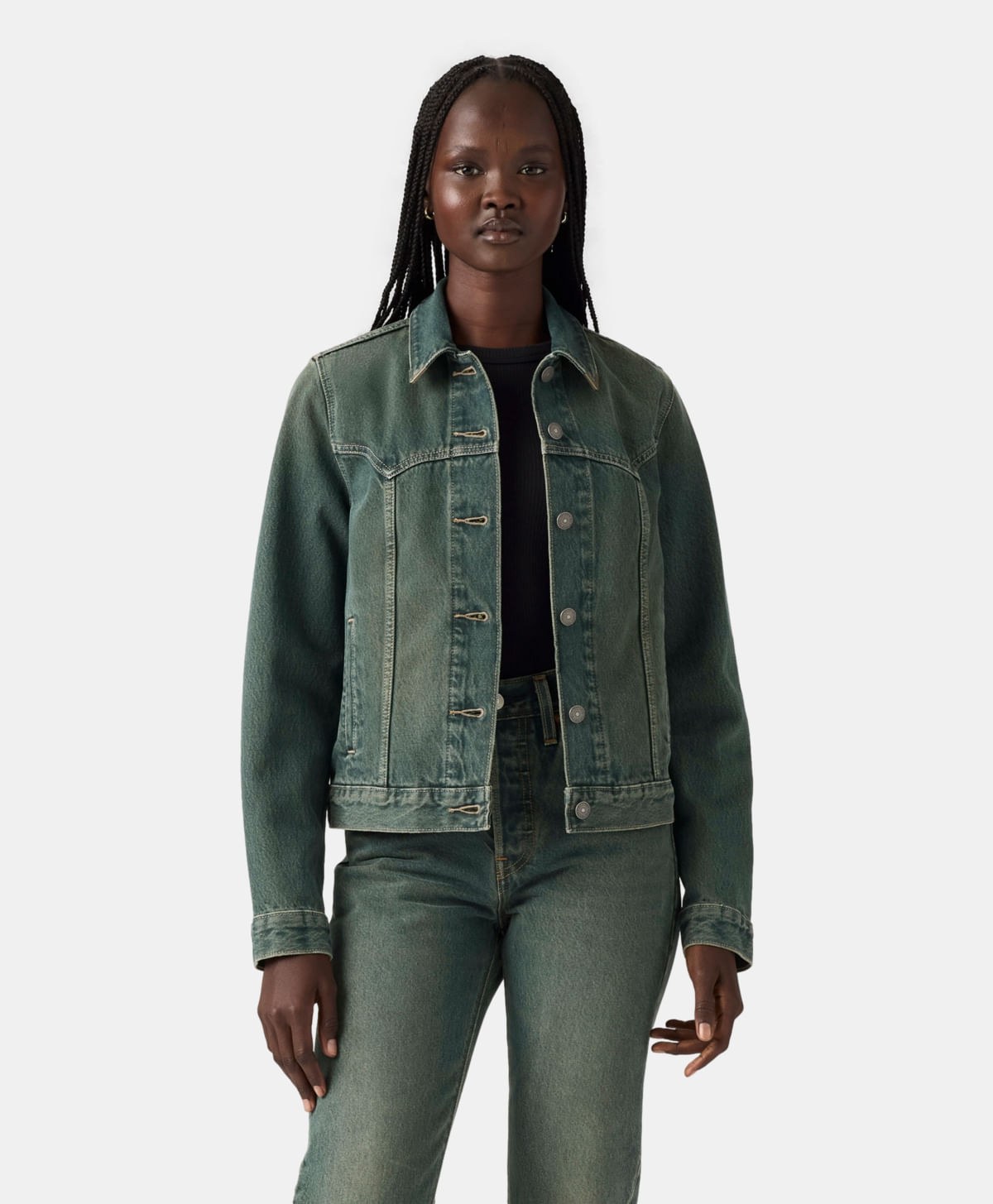 Chamarra Original Trucker Tipped Levi's® (Azul)