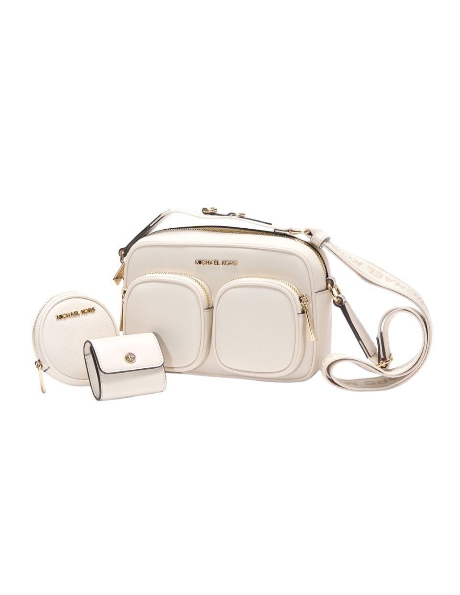 Bolsa crossbody Michael Kors Jet Set de piel
