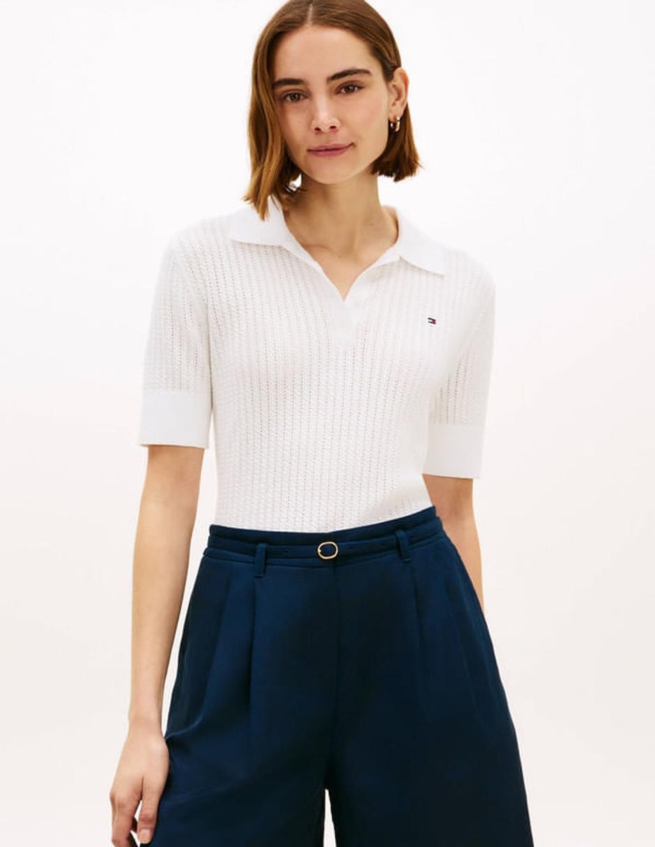 Playera tipo polo Tommy Hilfiger para mujer